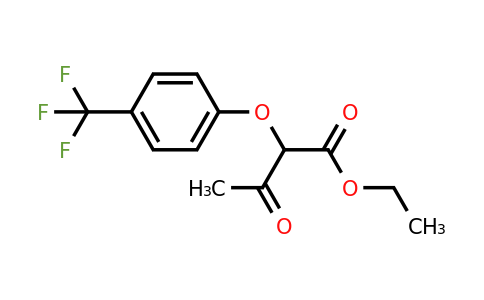 1053657-44-5 | Ethyl 3-oxo-2-(4-(trifluoromethyl)phenoxy)butanoate