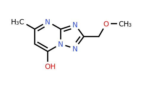 105445-03-2 | 2-(Methoxymethyl)-5-methyl-[1,2,4]triazolo[1,5-a]pyrimidin-7-ol