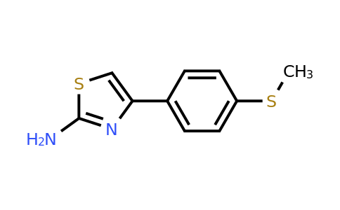 105512-85-4 | 4-[4-(methylsulfanyl)phenyl]-1,3-thiazol-2-amine