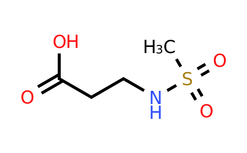 3-Methanesulfonamidopropanoic acid