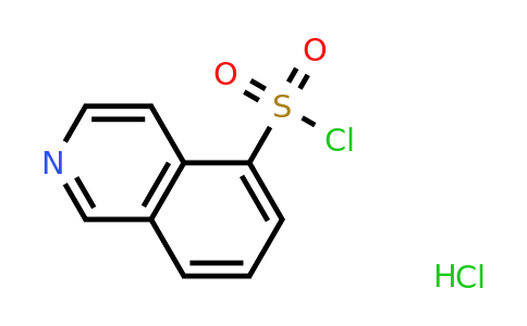 105627-79-0 | Isoquinoline-5-sulfonyl chloride hydrochloride salt