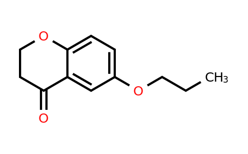 105630-31-7 | 6-Propoxy-3,4-dihydro-2h-1-benzopyran-4-one