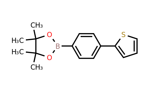 1056474-34-0 | 4,4,5,5-Tetramethyl-2-(4-(thiophen-2-yl)phenyl)-1,3,2-dioxaborolane