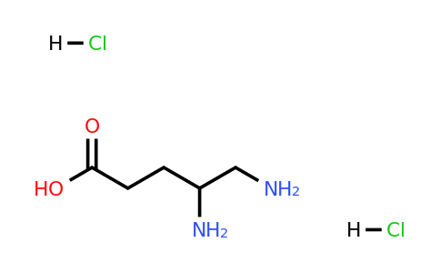105655-72-9 | 4,5-Diaminopentanoic acid dihydrochloride