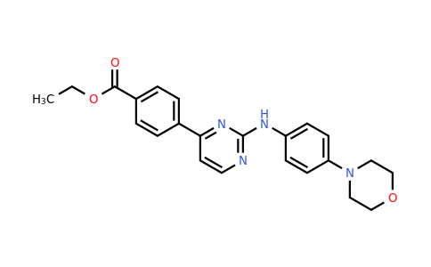 1056634-62-8 | Ethyl 4-(2-(4-morpholinophenylamino)pyrimidin-4-yl)benzoate