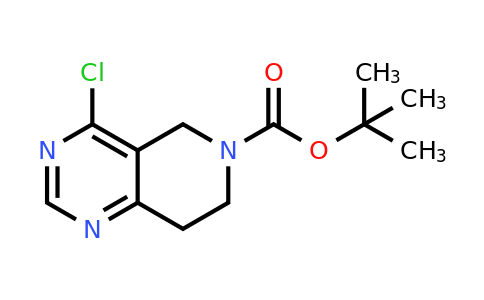 1056934-87-2 | tert-Butyl 4-chloro-7,8-dihydropyrido[4,3-d]pyrimidine-6(5H)-carboxylate