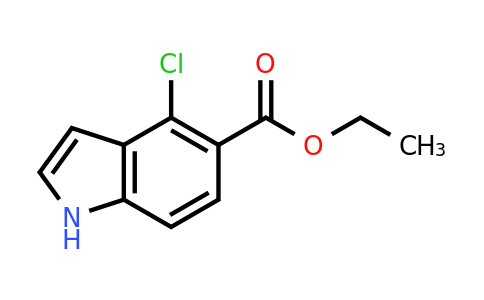 1057076-56-8 | Ethyl 4-chloro-1H-indole-5-carboxylate