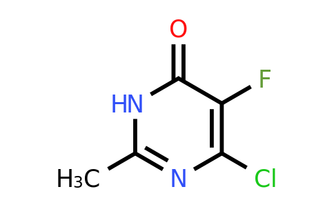 105806-14-2 | 6-Chloro-5-fluoro-2-methylpyrimidin-4(3H)-one