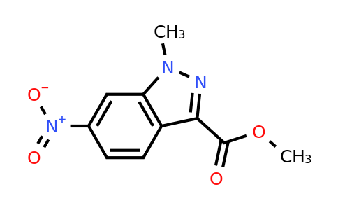 1058740-88-7 | Methyl 1-methyl-6-nitro-1H-indazole-3-carboxylate