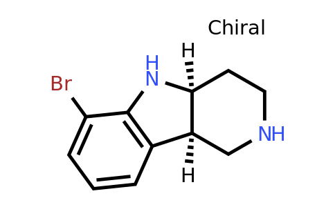1059630-07-7 | (4aS,9bR)-6-Bromo-2,3,4,4a,5,9b-hexahydro-1H-pyrido[4,3-b]indole