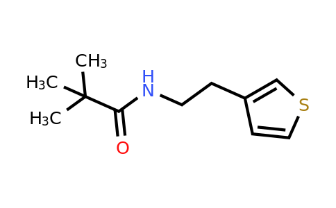 1060177-67-4 | n-(2-(Thiophen-3-yl)ethyl)pivalamide