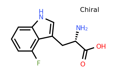 106034-22-4 | (S)-2-Amino-3-(4-fluoro-1H-indol-3-yl)propanoic acid