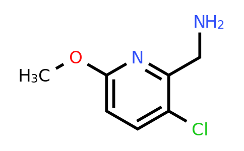1060810-37-8 | (3-Chloro-6-methoxypyridin-2-yl)methanamine