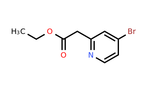 1060814-91-6 | Ethyl 2-(4-bromopyridin-2-yl)acetate