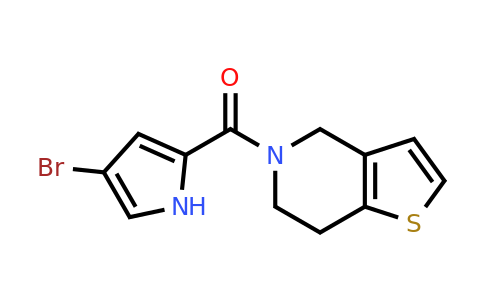 1061287-00-0 | (4-Bromo-1h-pyrrol-2-yl)(6,7-dihydrothieno[3,2-c]pyridin-5(4h)-yl)methanone