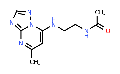 1062254-51-6 | n-(2-((5-Methyl-[1,2,4]triazolo[1,5-a]pyrimidin-7-yl)amino)ethyl)acetamide
