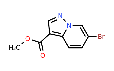 1062368-70-0 | Methyl 6-bromopyrazolo[1,5-a]pyridine-3-carboxylate
