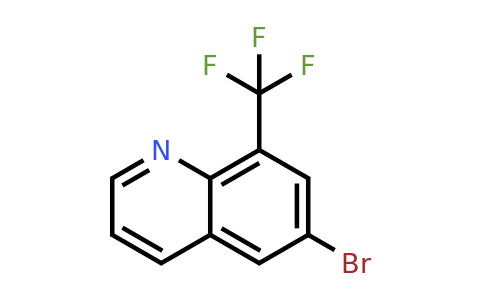 1065074-30-7 | 6-Bromo-8-(trifluoromethyl)quinoline