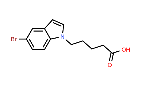 1065074-70-5 | 5-(5-Bromo-1H-indol-1-yl)pentanoic acid