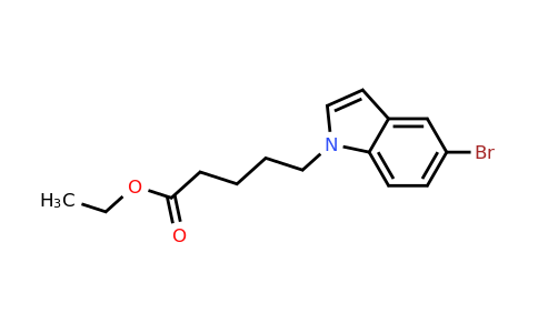 1065074-72-7 | Ethyl 5-(5-bromo-1H-indol-1-yl)pentanoate