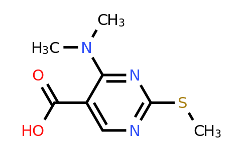 1065075-76-4 | 4-(Dimethylamino)-2-(methylthio)pyrimidine-5-carboxylicacid