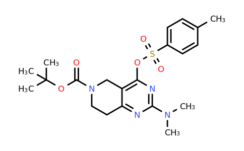 1065075-79-7 | tert-Butyl2-(dimethylamino)-4-(tosyloxy)-7,8-dihydropyrido[4,3-d]pyrimidine-6(5h)-carboxylate