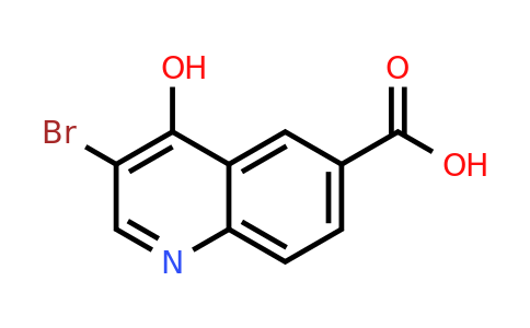 1065088-02-9 | 3-Bromo-4-hydroxyquinoline-6-carboxylic acid