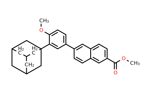 106685-41-0 | Methyl 6-(3-(adamantan-1-yl)-4-methoxyphenyl)-2-naphthoate
