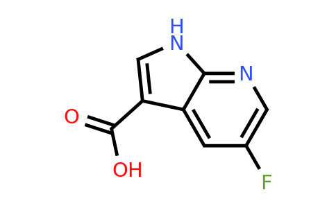 1067193-34-3 | 5-Fluoro-1H-pyrrolo[2,3-b]pyridine-3-carboxylic acid