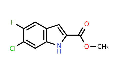 1067658-29-0 | Methyl 6-chloro-5-fluoro-1H-indole-2-carboxylate