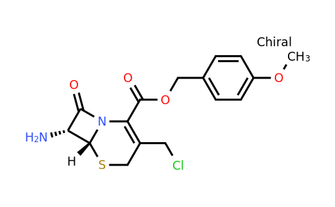 (4-Methoxyphenyl)methyl (6r,7r)-7-amino-3-(chloromethyl)-8-oxo-5-thia-1-azabicyclo[4.2.0]oct-2-ene-2-carboxylate