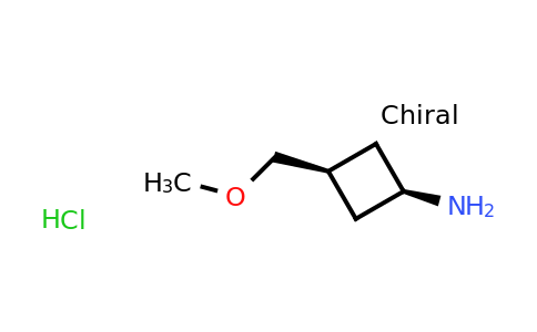 cis-3-(Methoxymethyl)cyclobutan-1-amine hydrochloride