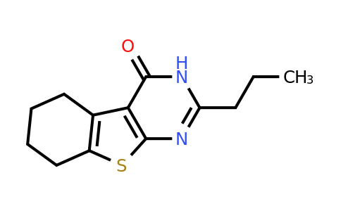 106831-17-8 | 2-Propyl-5,6,7,8-tetrahydrobenzo[4,5]thieno[2,3-d]pyrimidin-4(3h)-one
