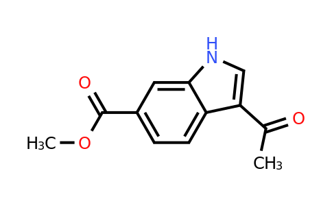 106896-61-1 | Methyl 3-acetyl-1H-indole-6-carboxylate
