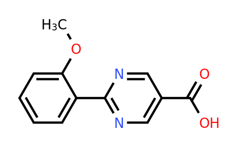 1068977-12-7 | 2-(2-Methoxyphenyl)pyrimidine-5-carboxylic acid