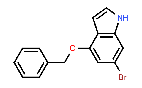 1070503-92-2 | 4-(Benzyloxy)-6-bromo-1H-indole