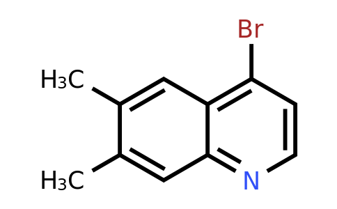 1070879-35-4 | 4-Bromo-6,7-dimethyl-quinoline