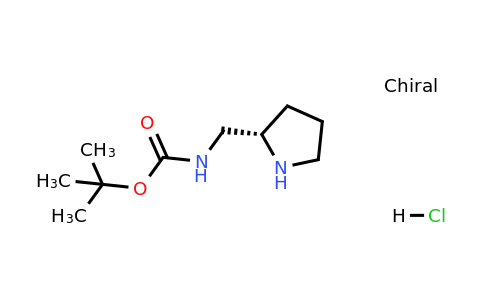 tert-Butyl (S)-(pyrrolidin-2-ylmethyl)carbamate hydrochloride