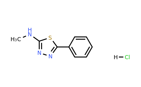 107097-06-3 | n-Methyl-5-phenyl-1,3,4-thiadiazol-2-amine hydrochloride