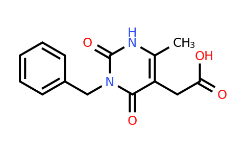 1071381-42-4 | 2-(3-Benzyl-6-methyl-2,4-dioxo-1,2,3,4-tetrahydropyrimidin-5-yl)acetic acid