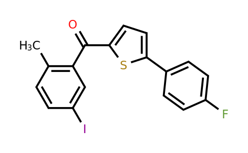 1071929-08-2 | 2-(5-Iodo-2-Methylbenzoyl)-5-(4-fluorophenyl)thiophene