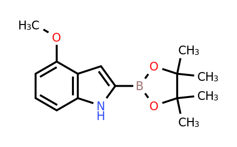 1072811-21-2 | 4-Methoxy-2-(4,4,5,5-tetramethyl-1,3,2-dioxaborolan-2-yl)-1H-indole