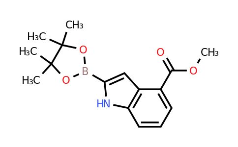 1072811-67-6 | Methyl 2-(4,4,5,5-tetramethyl-1,3,2-dioxaborolan-2-yl)-1H-indole-4-carboxylate