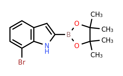 7-Bromo-2-(4,4,5,5-tetramethyl-1,3,2-dioxaborolan-2-yl)-1H-indole