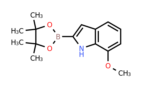 1072812-69-1 | 7-Methoxy-2-(4,4,5,5-tetramethyl-1,3,2-dioxaborolan-2-yl)-1H-indole