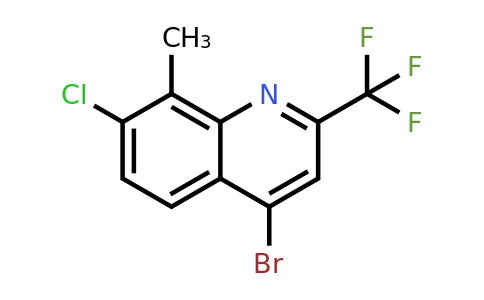 1072944-67-2 | 4-Bromo-7-chloro-8-methyl-2-(trifluoromethyl)quinoline