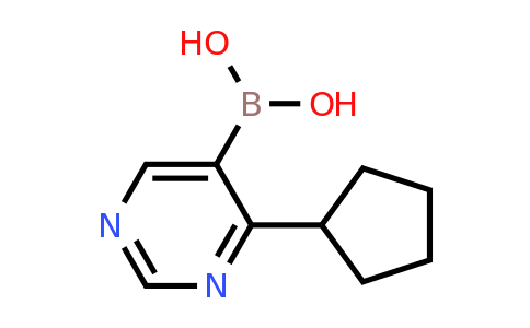 1072945-80-2 | (4-Cyclopentylpyrimidin-5-yl)boronic acid