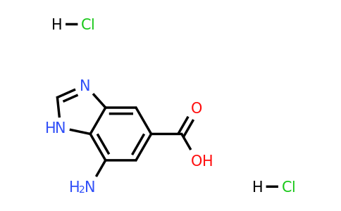 1072959-23-9 | 7-Amino-1H-benzo[d]imidazole-5-carboxylic acid dihydrochloride
