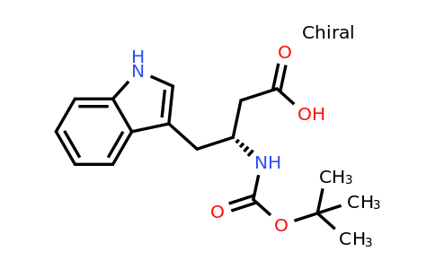1073269-91-6 | (R)-3-((tert-Butoxycarbonyl)amino)-4-(1H-indol-3-yl)butanoic acid
