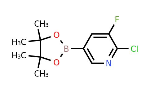 1073312-28-3 | 2-Chloro-3-fluoro-5-(4,4,5,5-tetramethyl-1,3,2-dioxaborolan-2-yl)pyridine